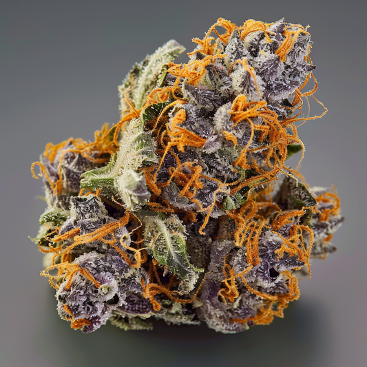 Close-up of Rainbow Runtz cannabis flower — Divine Botanicals Knowledge Center